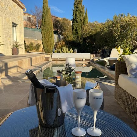 Casa Amor & Spa, Appartement Suite Jacuzzi & Piscine Chauffee Montfort-sur-Argens Eksteriør billede