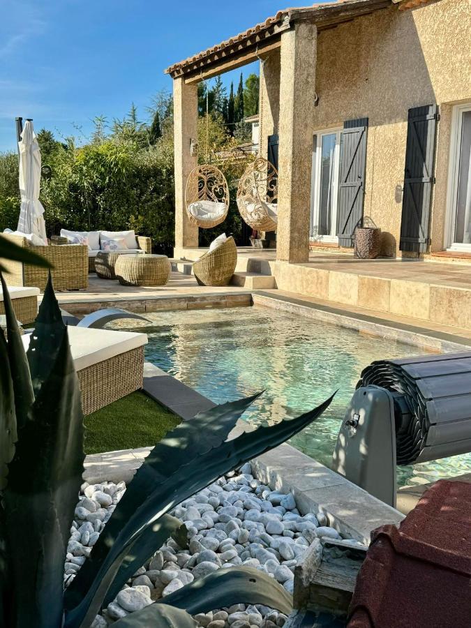 Casa Amor & Spa, Appartement Suite Jacuzzi & Piscine Chauffee Montfort-sur-Argens Eksteriør billede