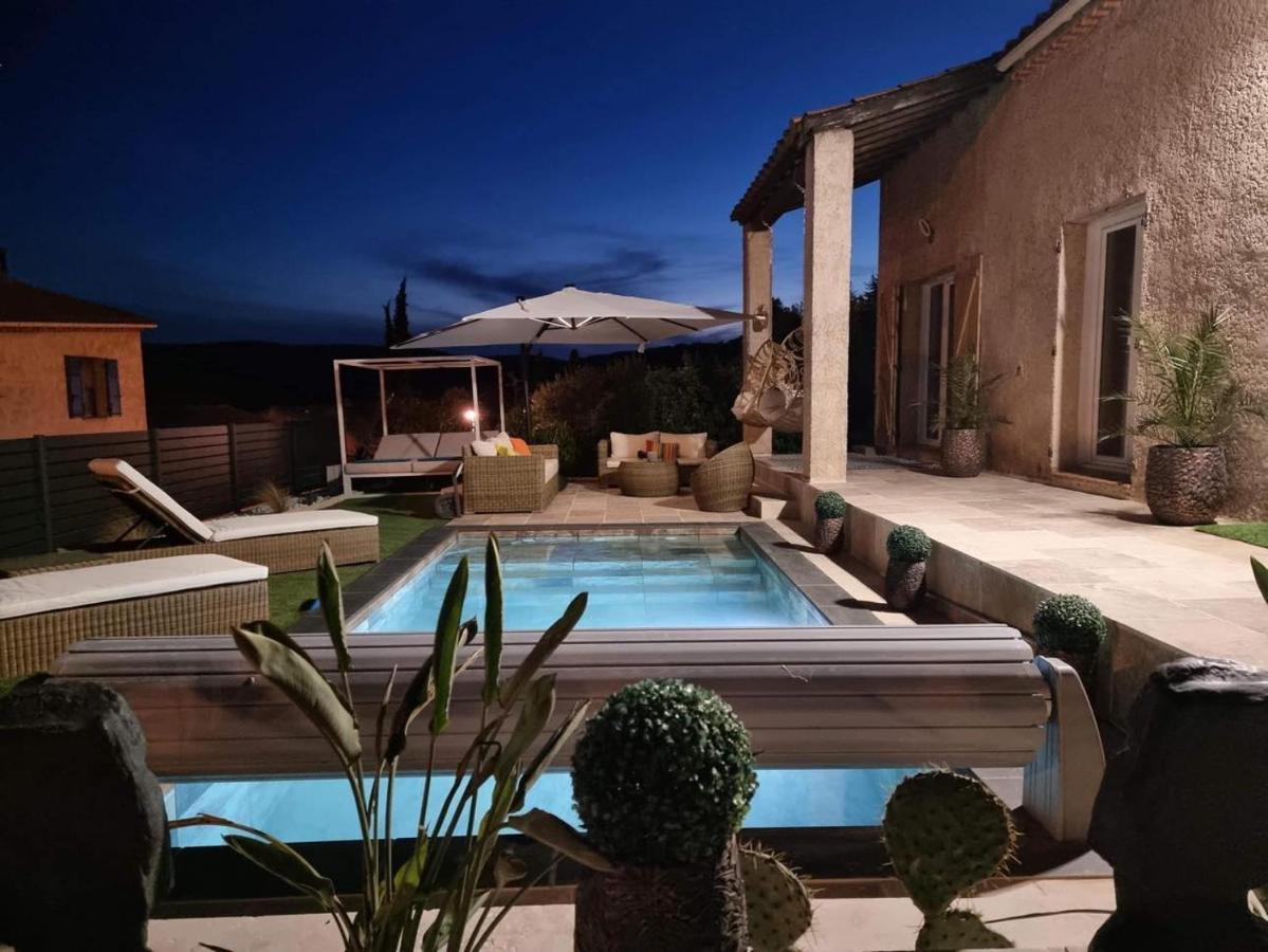 Casa Amor & Spa, Appartement Suite Jacuzzi & Piscine Chauffee Montfort-sur-Argens Eksteriør billede
