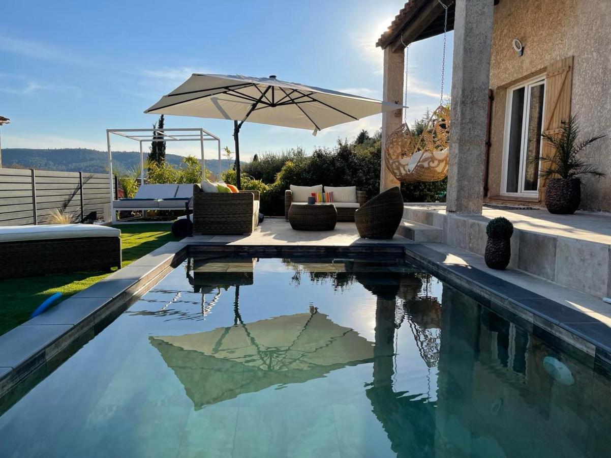 Casa Amor & Spa, Appartement Suite Jacuzzi & Piscine Chauffee Montfort-sur-Argens Eksteriør billede