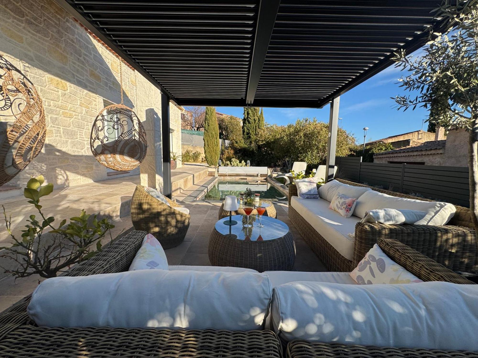 Casa Amor & Spa, Appartement Suite Jacuzzi & Piscine Chauffee Montfort-sur-Argens Eksteriør billede