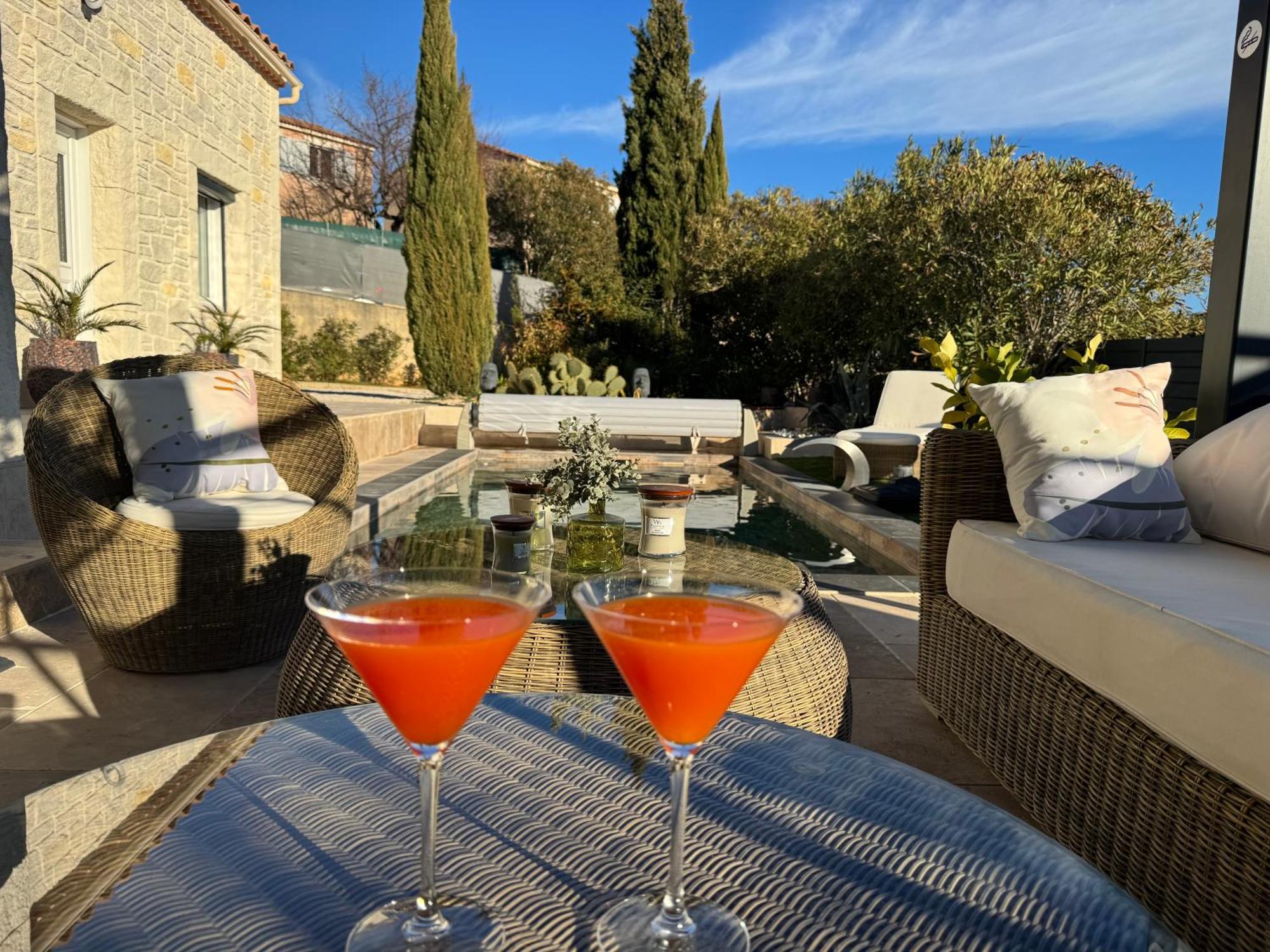 Casa Amor & Spa, Appartement Suite Jacuzzi & Piscine Chauffee Montfort-sur-Argens Eksteriør billede
